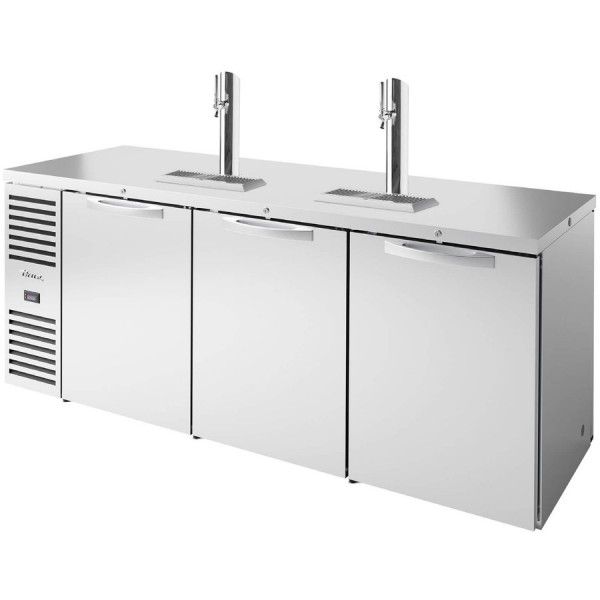 True TDR84-PTSZ1-L-S-SSS-SSS-1, 84 Pass-Thru Direct Draw Beer Dispenser, 4 Keg, 2 Tap True TDR84-PTSZ1-L-S-SSS-SSS-1, 84 Pass-Thru Direct Draw Beer Dispenser, 4 Keg, 2 Tap