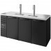 True TDR84-RISZ1-L-B-SSS-1, 84 Direct Draw Beer Dispenser, 4 Keg, 2 Tap True TDR84-RISZ1-L-B-SSS-1, 84 Direct Draw Beer Dispenser, 4 Keg, 2 Tap