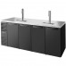 True TDR92-RISZ1-L-B-SSSS-1, 92 Direct Draw Beer Dispenser, 4 Keg, 2 Tap True TDR92-RISZ1-L-B-SSSS-1, 92 Direct Draw Beer Dispenser, 4 Keg, 2 Tap