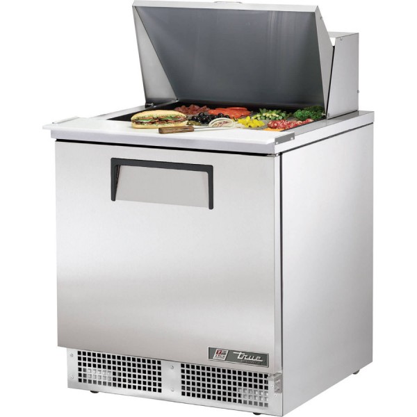 True TFP-32-12M, 32 1 Door Mega Top Sandwich / Salad Prep Table, (12) 1/6 size pans True TFP-32-12M, 32 1 Door Mega Top Sandwich / Salad Prep Table, (12) 1/6 size pans