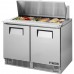 True TFP-48-18M, 48 2 Door Mega Top Sandwich / Salad Prep Table, (18) 1/6 size pans True TFP-48-18M, 48 2 Door Mega Top Sandwich / Salad Prep Table, (18) 1/6 size pans