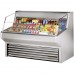 True THAC-60-S-HC-LD, 60 Horizontal Open Display Case Merchandiser, Stainless Steel True THAC-60-S-HC-LD, 60 Horizontal Open Display Case Merchandiser, Stainless Steel