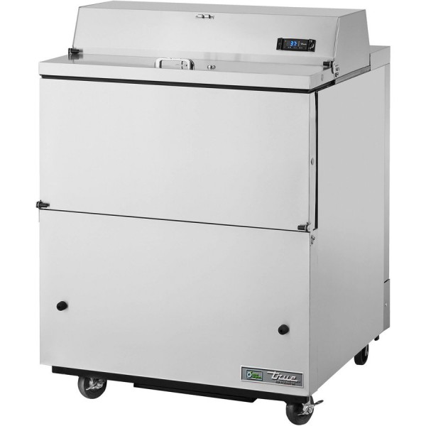 True TMC-34-S-SS-HC, 34 2 Door Single Sided Milk Cooler, 8 Crate Capacity True TMC-34-S-SS-HC, 34 2 Door Single Sided Milk Cooler, 8 Crate Capacity