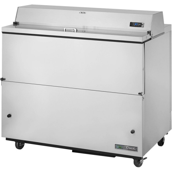 True TMC-49-S-HC, 49 2 Door Single Sided Milk Cooler, 12 Crate Capacity True TMC-49-S-HC, 49 2 Door Single Sided Milk Cooler, 12 Crate Capacity