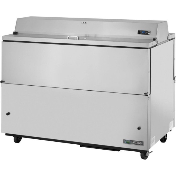 True TMC-58-S-DS-HC, 58 4 Door Dual Sided Milk Cooler, 16 Crate Capacity True TMC-58-S-DS-HC, 58 4 Door Dual Sided Milk Cooler, 16 Crate Capacity