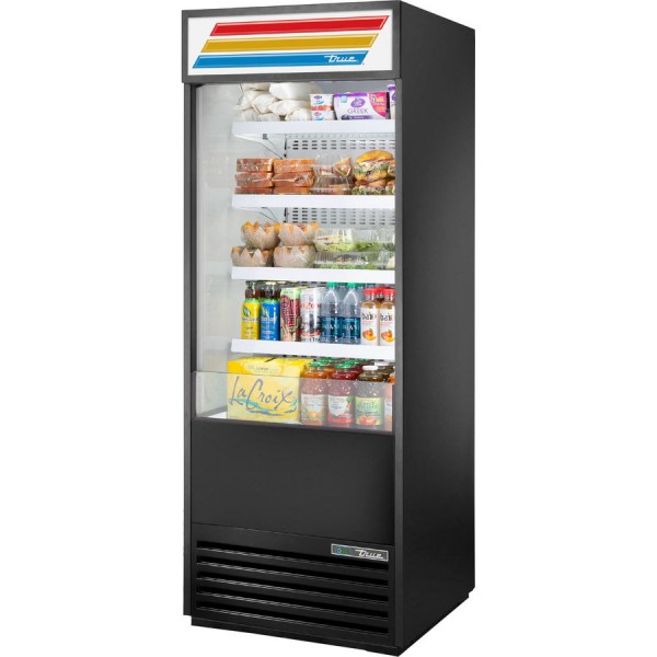 True TOAM-30-HC~TSL01, 30 Vertical Open Display Case Merchandiser True TOAM-30-HC~TSL01, 30 Vertical Open Display Case Merchandiser