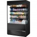 True TOAM-48GS-HC~NSL01, 48 Vertical Open Display Case Merchandiser w/ Night Cover True TOAM-48GS-HC~NSL01, 48 Vertical Open Display Case Merchandiser w/ Night Cover