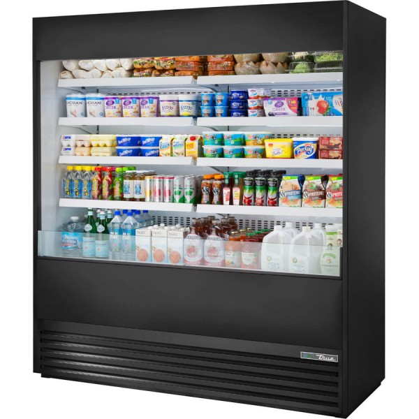 True TOAM-72-HC~NSL01, 72 Vertical Open Display Case Merchandiser w/ Night Cover True TOAM-72-HC~NSL01, 72 Vertical Open Display Case Merchandiser w/ Night Cover