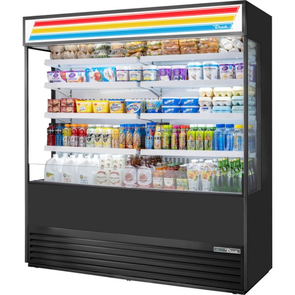 True TOAM-72GS-HC~TSL01, 72 Vertical Open Display Case Merchandiser True TOAM-72GS-HC~TSL01, 72 Vertical Open Display Case Merchandiser