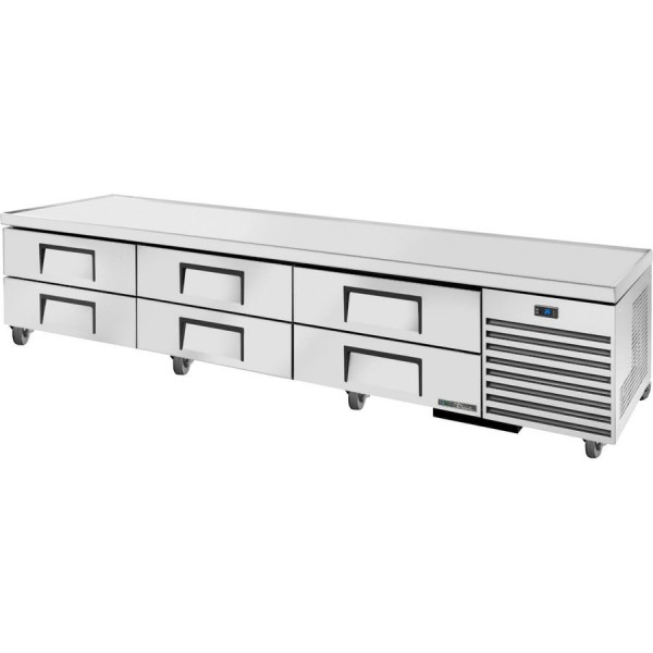 True TRCB-110-HC, 110 6 Drawer Refrigerated Chef Base Refrigerator True TRCB-110-HC, 110 6 Drawer Refrigerated Chef Base Refrigerator