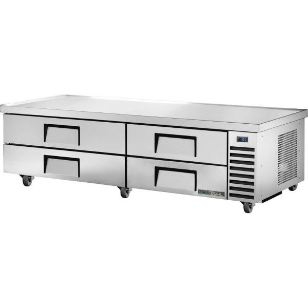 True TRCB-82-84-HC, 84 4 Drawer Refrigerated Chef Base Refrigerator