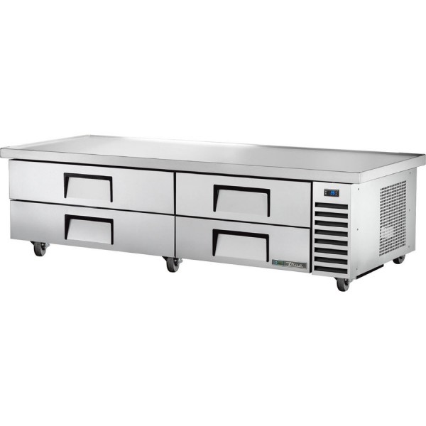True TRCB-82-86-HC, 86 4 Drawer Refrigerated Chef Base Refrigerator