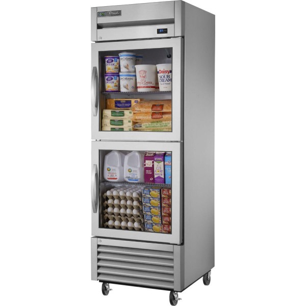 True TS-23G-2-HC~FGD01, 27 2 Glass Half Door Reach-In Refrigerator, TS Series True TS-23G-2-HC~FGD01, 27 2 Glass Half Door Reach-In Refrigerator, TS Series