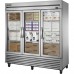 True TS-72FG-HC~FGD01, 78 3 Glass Door Reach-In Freezer, TS Series True TS-72FG-HC~FGD01, 78 3 Glass Door Reach-In Freezer, TS Series
