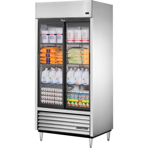 True TSD-33G-HC-LD, 40 2 Glass Slide Door Reach-In Refrigerator, TSD Series True TSD-33G-HC-LD, 40 2 Glass Slide Door Reach-In Refrigerator, TSD Series