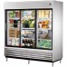 True TSD-69G-LD, 78 3 Glass Slide Door Reach-In Refrigerator, TSD Series True TSD-69G-LD, 78 3 Glass Slide Door Reach-In Refrigerator, TSD Series