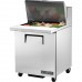True TSSU-27-12M-C-HC, 27 1 Door Mega Top Sandwich / Salad Prep Table, (12) 1/6 size pans True TSSU-27-12M-C-HC, 27 1 Door Mega Top Sandwich / Salad Prep Table, (12) 1/6 size pans