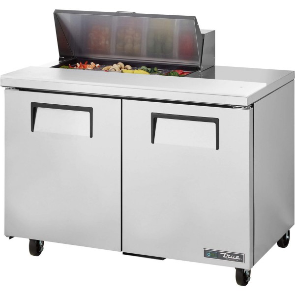 True TSSU-48-08-HC, 48 2 Door Sandwich / Salad Prep Table, (8) 1/6 Size Pans True TSSU-48-08-HC, 48 2 Door Sandwich / Salad Prep Table, (8) 1/6 Size Pans