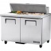 True TSSU-48-12-HC, 48 2 Door Sandwich / Salad Prep Table, (12) 1/6 Size Pans True TSSU-48-12-HC, 48 2 Door Sandwich / Salad Prep Table, (12) 1/6 Size Pans