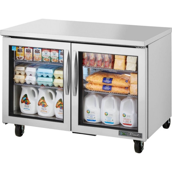 True TUC-48G-HC~FGD01, 48 2 Glass Door Undercounter Refrigerator True TUC-48G-HC~FGD01, 48 2 Glass Door Undercounter Refrigerator
