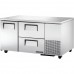 True TUC-60-32D-2-HC, 60 1 Solid Door 2 Drawer Deep Undercounter Refrigerator True TUC-60-32D-2-HC, 60 1 Solid Door 2 Drawer Deep Undercounter Refrigerator