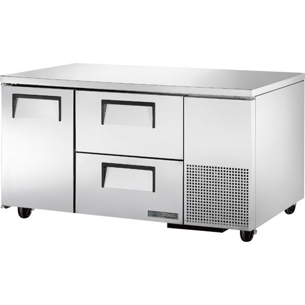 True TUC-60-32D-2-HC~SPEC3, 60 1 Solid Door 2 Drawer Deep Undercounter Refrigerator, Spec Series True TUC-60-32D-2-HC~SPEC3, 60 1 Solid Door 2 Drawer Deep Undercounter Refrigerator, Spec Series