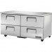 True TUC-60D-4-HC, 60 4 Drawer Undercounter Refrigerator True TUC-60D-4-HC, 60 4 Drawer Undercounter Refrigerator