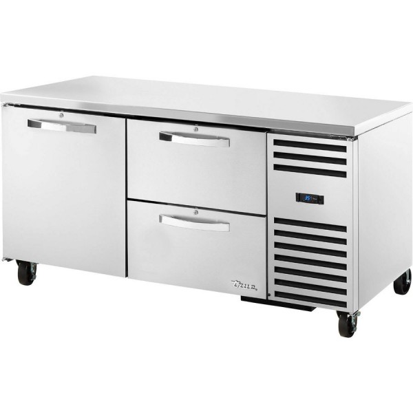 True TUC-67D-2-HC~SPEC3, 67 1 Solid Door, 2 Drawer Deep Undercounter Refrigerator, Spec Series True TUC-67D-2-HC~SPEC3, 67 1 Solid Door, 2 Drawer Deep Undercounter Refrigerator, Spec Series