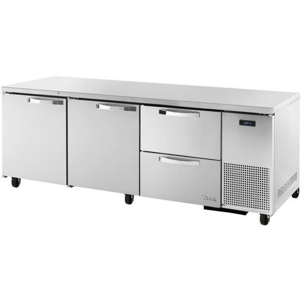 True TUC-93D-2-HC~SPEC3, 93 2 Solid Door, 2 Drawer Deep Undercounter Refrigerator, Spec Series True TUC-93D-2-HC~SPEC3, 93 2 Solid Door, 2 Drawer Deep Undercounter Refrigerator, Spec Series