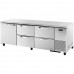 True TUC-93D-4-HC~SPEC3, 93 1 Solid Door, 4 Drawer Deep Undercounter Refrigerator, Spec Series True TUC-93D-4-HC~SPEC3, 93 1 Solid Door, 4 Drawer Deep Undercounter Refrigerator, Spec Series