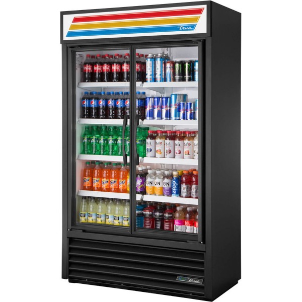 True TVM-48-HC~VM01, 47 2 Swing Glass Door Merchandiser Refrigerator True TVM-48-HC~VM01, 47 2 Swing Glass Door Merchandiser Refrigerator