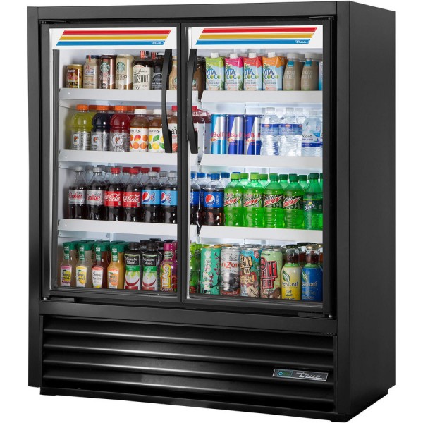 True TVM-48SL-54-HC~VM01, 47 2 Swing Glass Door Merchandiser Refrigerator True TVM-48SL-54-HC~VM01, 47 2 Swing Glass Door Merchandiser Refrigerator