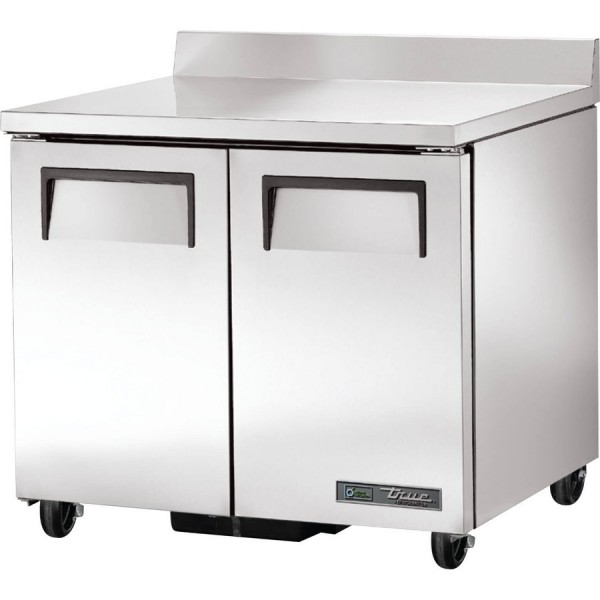 True TWT-36-HC, 36 2 Solid Door Worktop Refrigerator True TWT-36-HC, 36 2 Solid Door Worktop Refrigerator