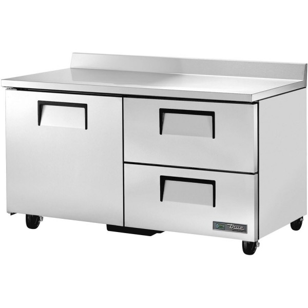 True TWT-60D-2-HC, 60 1 Solid Door, 2 Drawer Worktop Refrigerator True TWT-60D-2-HC, 60 1 Solid Door, 2 Drawer Worktop Refrigerator