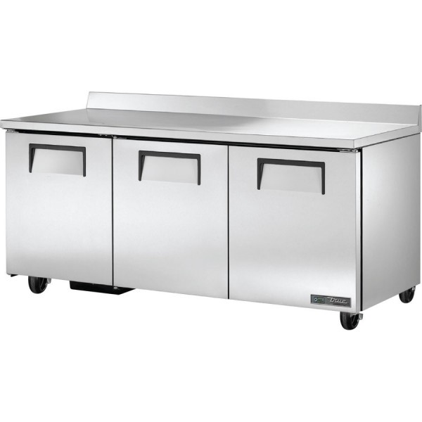True TWT-72-HC, 72 3 Solid Door Worktop Refrigerator True TWT-72-HC, 72 3 Solid Door Worktop Refrigerator