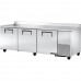 True TWT-93-HC, 93 3 Solid Door Worktop Refrigerator True TWT-93-HC, 93 3 Solid Door Worktop Refrigerator