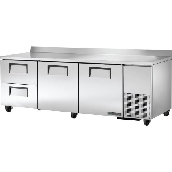 True TWT-93D-2-HC, 93 2 Solid Door, 2 Drawer Deep Worktop Refrigerator True TWT-93D-2-HC, 93 2 Solid Door, 2 Drawer Deep Worktop Refrigerator