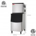 Commercial Ice Machine, WESTLAKE SK-329 Full Cube Ice Maker Machine 350 lbs Ice with 230lbs Storage Capacity