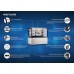 Commercial Bakery Display Case, WESTLAKE 48"W Curved Glass Refrigerated Bakery Display Case with LED Lighting