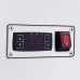 Commercial Bakery Display Case, WESTLAKE 36"W Square Glass Refrigerated Bakery Display Case with LED Lighting