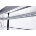 Commercial Bakery Display Case, WESTLAKE 36"W Square Glass Refrigerated Bakery Display Case with LED Lighting