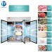 3 Door Commercial Freezer, WESTLAKE WK-72F 72" W Reach in Upright Freezer 54 Cu.ft for Restaurant, Bar, Shop, etc