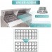 Sandwich Prep Table Refrigerator, WESTLAKE WKSR-60BM 2 Door 60" Mega Top Salad Sandwich Prep Table with 24 Pans
