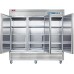 3 Door Commercial Refrigerator, WESTLAKE WKR-82B 82 W Reach in Fridge 72 Cu.ft Upright Cooler for Restaurant, Bar, Shop, etc