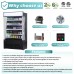 WESTLAKE LD3-2Z-C4 48"W 26" D Open Air Cooler Grab and Go Refrigerator