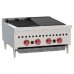 Wolf SCB25_LP Liquid Propane 25-1/4 Low Profile Countertop Charbroiler With Cast Iron Radiants, 4 Burners - 58,000 BTU Wolf SCB25_LP Liquid Propane 25-1/4 Low Profile Countertop Charbroiler With Cast Iron Radiants, 4 Burners - 58,000 BTU