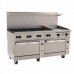 Wolf C72SS-8B24G_NAT 72 Challenger XL Natural Gas Restaurant Range With 2 Standard Ovens, 24 Griddle And 8 Burners, 350,000 BTU Wolf C72SS-8B24G_NAT 72 Challenger XL Natural Gas Restaurant Range With 2 Standard Ovens, 24 Griddle And 8 Burners, 350,000 BTU