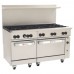 Wolf C60SS-10B_LP Liquid Propane 60 Challenger XL Series Range with 10 Burners and 2 Standard Ovens - 358,000 BTU Wolf C60SS-10B_LP Liquid Propane 60 Challenger XL Series Range with 10 Burners and 2 Standard Ovens - 358,000 BTU
