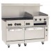 Wolf C60SC-6B24GB_NAT Natural Gas 60 Challenger XL Series Range with 6 Burners, 24 Right Side Griddle/Broiler, 1 Standard Oven, and 1 Convection Oven - 268,000 BTU Wolf C60SC-6B24GB_NAT Natural Gas 60 Challenger XL Series Range with 6 Burners, 24 Right Side Griddle/Broiler, 1 Standard Oven, and 1 Convection Oven - 268,000 BTU