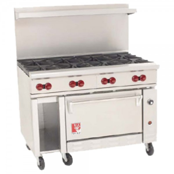 Wolf C48C-8B_LP Liquid Propane 48 Challenger XL Series Range with 8 Burners and Convection Oven - 275,000 BTU Wolf C48C-8B_LP Liquid Propane 48 Challenger XL Series Range with 8 Burners and Convection Oven - 275,000 BTU